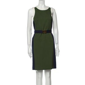 Tory Burch Scoop Neck Knee-Length Dress